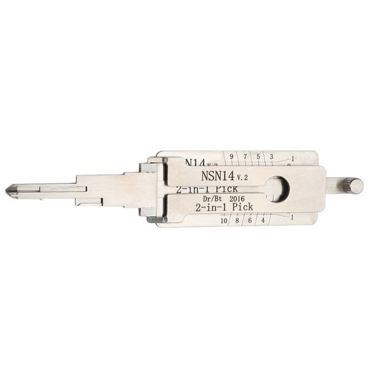UrbanX Aftermarket LISHI NSN14 V.3 Nissan Infiniti 10-Cut 2 in 1 Pick & Decoder DR & BT AG UrbanX Aftermarket LISHI NSN14 V.3 Nissan Infiniti 10-Cut 2 in 1 Pick & Decoder DR & BT AG