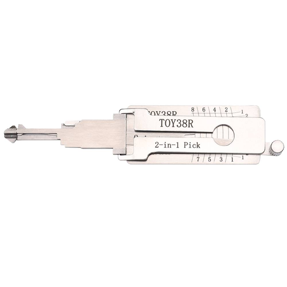UrbanX Aftermarket LISHI TOY38R 8 Cut 2 In 1 Pick And Decoder UrbanX Aftermarket LISHI TOY38R 8 Cut 2 In 1 Pick And Decoder