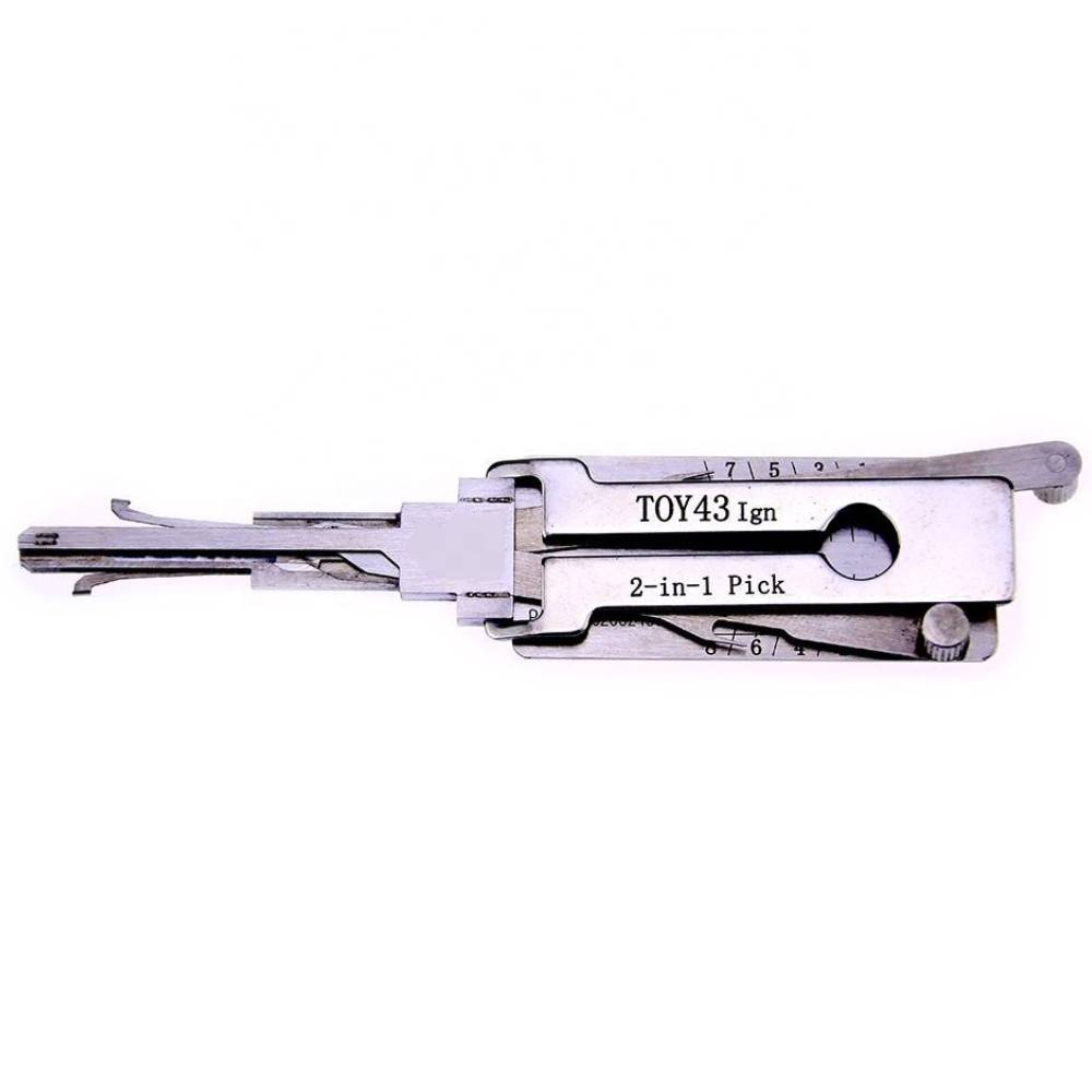 UrbanX Aftermarket LISHI TOY43 TR47 8 Cut 2 In 1 Pick Ignition Only Anti Glare UrbanX Aftermarket LISHI TOY43 TR47 8 Cut 2 In 1 Pick Ignition Only Anti Glare