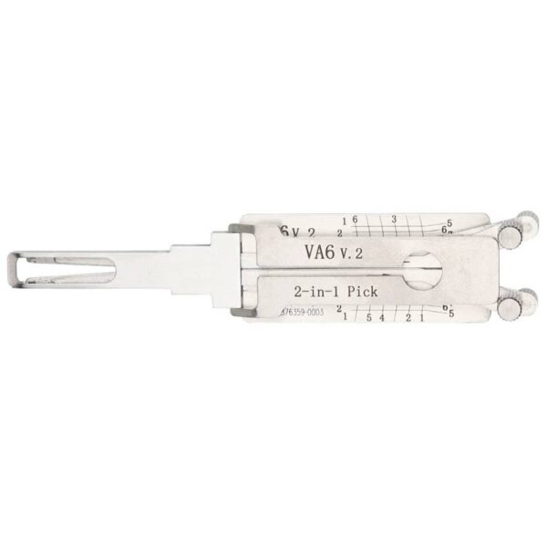 UrbanX Aftermarket LISHI VA6 V.2 Peugeot Smart Fortwo 2 In 1 Pick And Decoder Quad Lifters AG