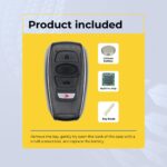 UrbanX Replacement 2021 Subaru Ascent Key Fob – FCC: 2AOKM-SB4 – PN: 88835-FL03C, 88835FL032 – 4 Button - Image 5