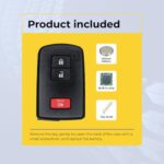 UrbanX (2-Pack) Replacement 2020 Toyota 4Runner Key Fob – FCC: HYQ14FBA – PN: 89904-0E092, 89904-0E091, 89904-60J70, 89904-0E090 – 3 Button - Image 7