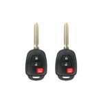 UrbanX (2-Pack) Replacement 2019-2020 Toyota Sequoia Key Fob – FCC: GQ4-52T – PN: 89070-0C050, 89070-0R120, 89070-0R130, 89071-0R040 – 3 Button - Image 4