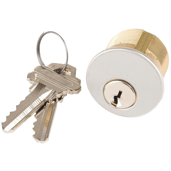 UrbanX Aftermarket 1″ Inch Mortise Cylinder 26D SC1 Satin Chrome 26D - image 1