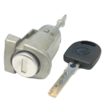 UrbanX Aftermarket 1998-2006 Volkswagen Audi HU66 LH Driver Door Lock Cylinder Coded - image 1