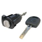 UrbanX Aftermarket 1998-2006 Volkswagen Audi HU66 RH Passenger Door Lock Cylinder Coded - image 1