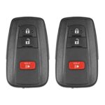 UrbanX (2-Pack) Replacement 2016-2021 Toyota Prius Key Fob – FCC: HYQ14FBC – PN: 89904-47530 – 3 Button - Image 3