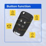 UrbanX (2-Pack) Replacement 2012-2017 Buick Verano Key Fob – FCC: OHT01060512 – PN: 13504199, 13574863, 13504259, 13504204 – 5 Button - Image 5