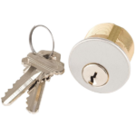 UrbanX Aftermarket 2″ Inch Mortise Cylinder 26D SC1 Satin Chrome Finish - image 1
