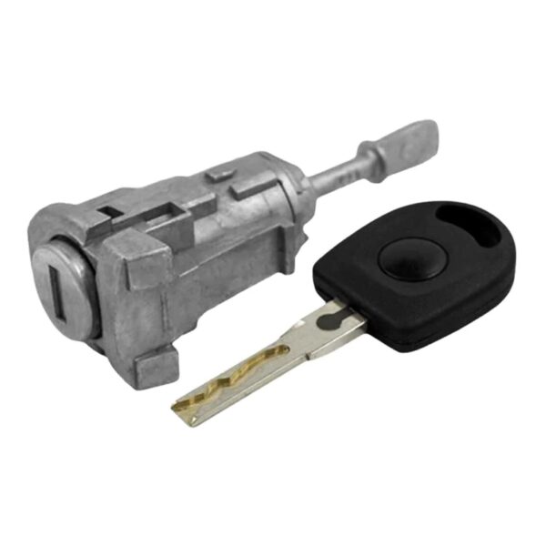 UrbanX Aftermarket 2001-2006 Volkswagen Audi HU66 LH Driver Door Lock Cylinder Coded - image 1