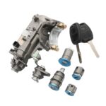UrbanX Aftermarket 2003-2007 Honda Accord Ignition Auto Lock Cylinder And Left Door Cylinder Complete Set Coded - image 1
