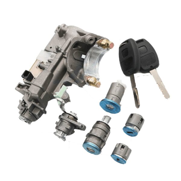 UrbanX Aftermarket 2003-2007 Honda Accord Ignition Auto Lock Cylinder And Left Door Cylinder Complete Set Coded - image 1