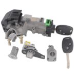 UrbanX Aftermarket 2006-2009 Honda Civic Ignition Auto Lock Cylinder And Left Door Cylinder Complete Set Coded - image 1