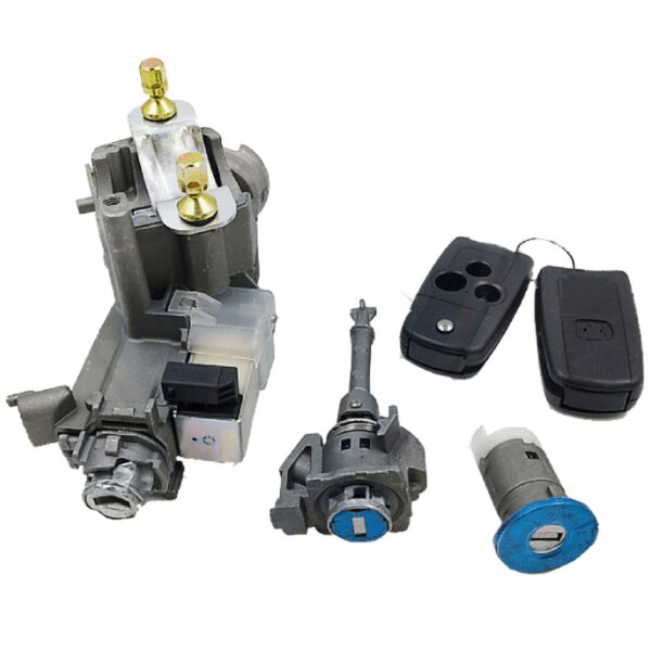 UrbanX Aftermarket 2012-2014 Honda Civic Ignition Auto Lock Cylinder And Left Door Cylinder Complete Set Coded - image 1