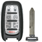 UrbanX Aftermarket Replacement Key Fob – FCC: M3N-97395900 – PN: 68217832AC – 7 Button