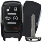 UrbanX Aftermarket Replacement Key Fob – FCC: GQ4-76T – PN: 68575429 – 5 Button