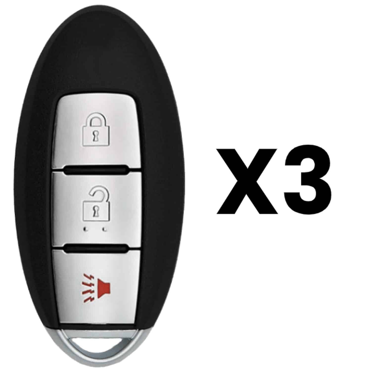 UrbanX Aftermarket Replacement Key Fob – FCC: CWTWBU729 – PN: 285E3EM31D – 3 Button – 3-Pack UrbanX Aftermarket Replacement Key Fob – FCC: CWTWBU729 – PN: 285E3EM31D – 3 Button – 3-Pack - Image 1