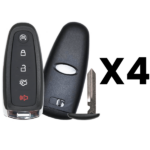UrbanX Aftermarket Replacement Key Fob – FCC: M3N5WY8609 – PN: 164R8092 – 5 Button – 4-Pack