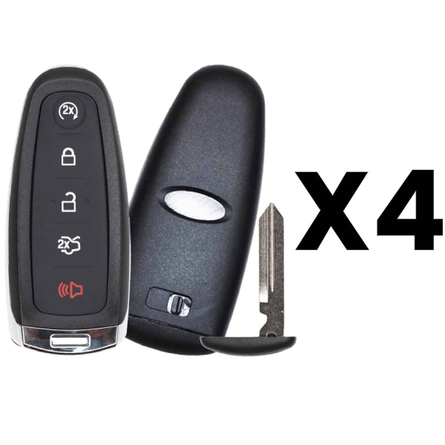 UrbanX Aftermarket Replacement Key Fob – FCC: M3N5WY8609 – PN: 164R8092 – 5 Button – 4-Pack UrbanX Aftermarket Replacement Key Fob – FCC: M3N5WY8609 – PN: 164R8092 – 5 Button – 4-Pack - Image 1