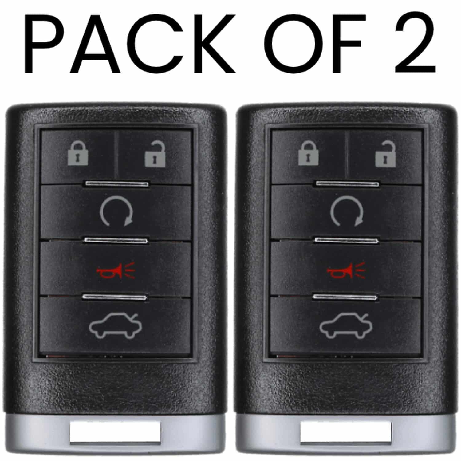 UrbanX Aftermarket Replacement Key Fob – FCC: OUC6000066 – PN: 20998254 – 5 Button – 2-Pack UrbanX Aftermarket Replacement Key Fob – FCC: OUC6000066 – PN: 20998254 – 5 Button – 2-Pack - Image 1