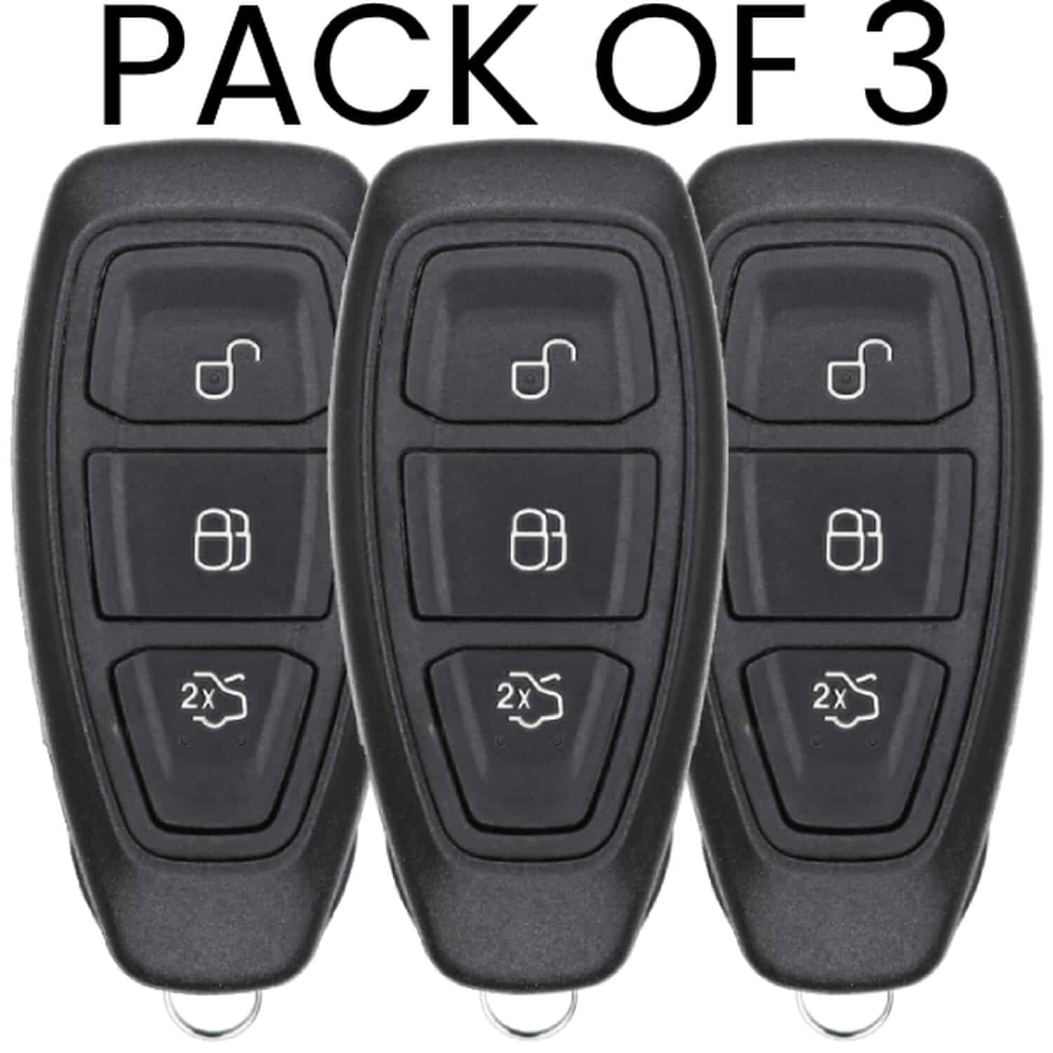 UrbanX Aftermarket Replacement Key Fob – FCC: KR55WK48801 – PN: 164-R8048 – 3 Button – 3-Pack UrbanX Aftermarket Replacement Key Fob – FCC: KR55WK48801 – PN: 164-R8048 – 3 Button – 3-Pack - Image 1