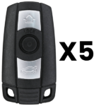 UrbanX Aftermarket Replacement Key Fob – FCC: KR55WK49127 – PN: 6986583-05 – 3 Button – 5-Pack