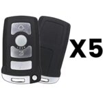 UrbanX Aftermarket Replacement Key Fob – FCC: LX8766S – PN: 2911A – 4 Button – 5-Pack