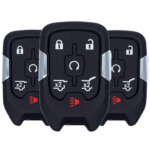 UrbanX Aftermarket Replacement Key Fob – FCC: HYQ1AA – PN: 13580802 – 6 Button – 3-Pack