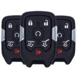 UrbanX Aftermarket Replacement Key Fob – FCC: HYQ1AA – PN: 13580802 – 6 Button – 3-Pack