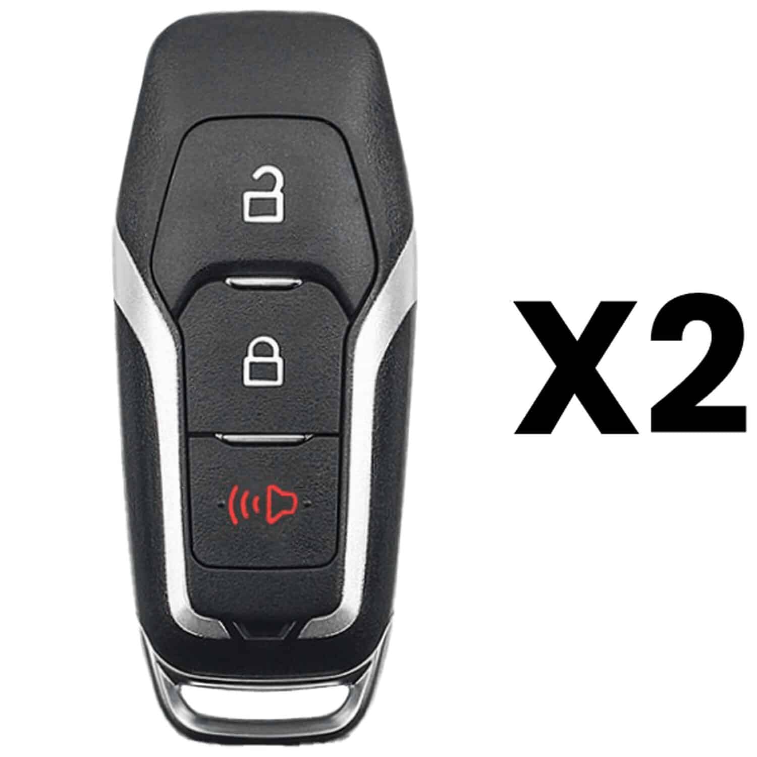 UrbanX Aftermarket Replacement Key Fob – FCC: M3N-A2C31243800 – PN: 164-R8111 – 3 Button – 2-Pack UrbanX Aftermarket Replacement Key Fob – FCC: M3N-A2C31243800 – PN: 164-R8111 – 3 Button – 2-Pack - Image 1