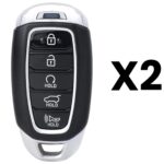 UrbanX Aftermarket Replacement 2020-2022 Hyundai Palisade Key Fob – FCC: TQ8-FOB-4F29 – PN: 95440S8010 – 5 Button – 2-Pack