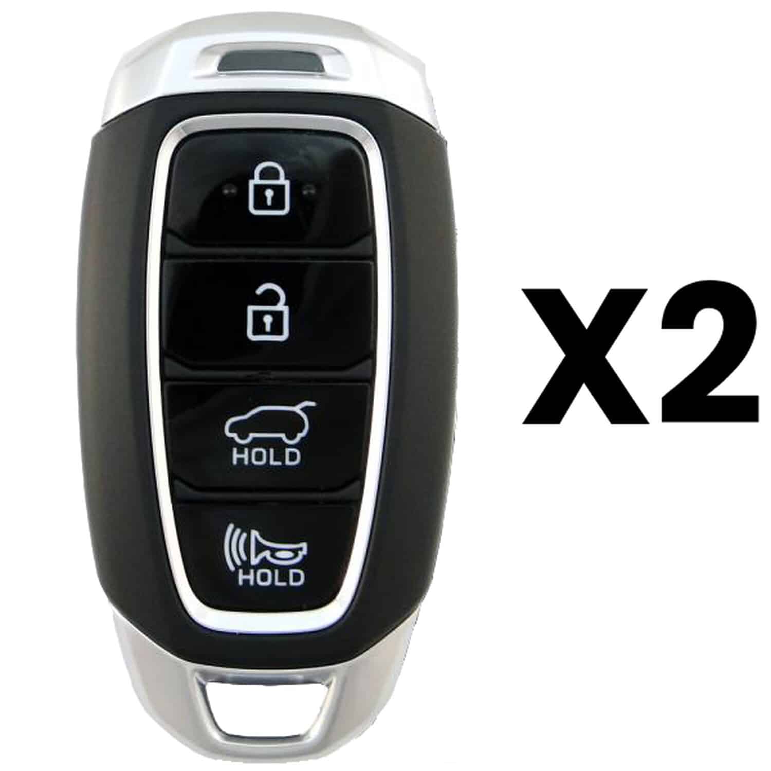 UrbanX Aftermarket Replacement 2020 Hyundai Palisade Key Fob – FCC: TQ8-FOB-4F19 – PN: 95440J9001 – 4 Button – 2-Pack UrbanX Aftermarket Replacement 2020 Hyundai Palisade Key Fob – FCC: TQ8-FOB-4F19 – PN: 95440J9001 – 4 Button – 2-Pack - Image 1