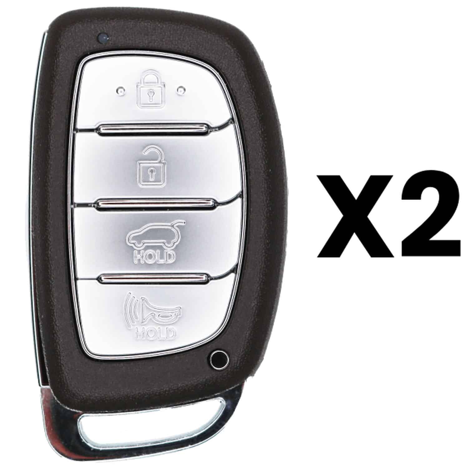 UrbanX Aftermarket Replacement 2019-2021 Hyundai Tucson Key Fob – FCC: TQ8-FOB-4F11 – PN: 95440D3510 – 4 Button – 2-Pack UrbanX Aftermarket Replacement 2019-2021 Hyundai Tucson Key Fob – FCC: TQ8-FOB-4F11 – PN: 95440D3510 – 4 Button – 2-Pack - Image 1