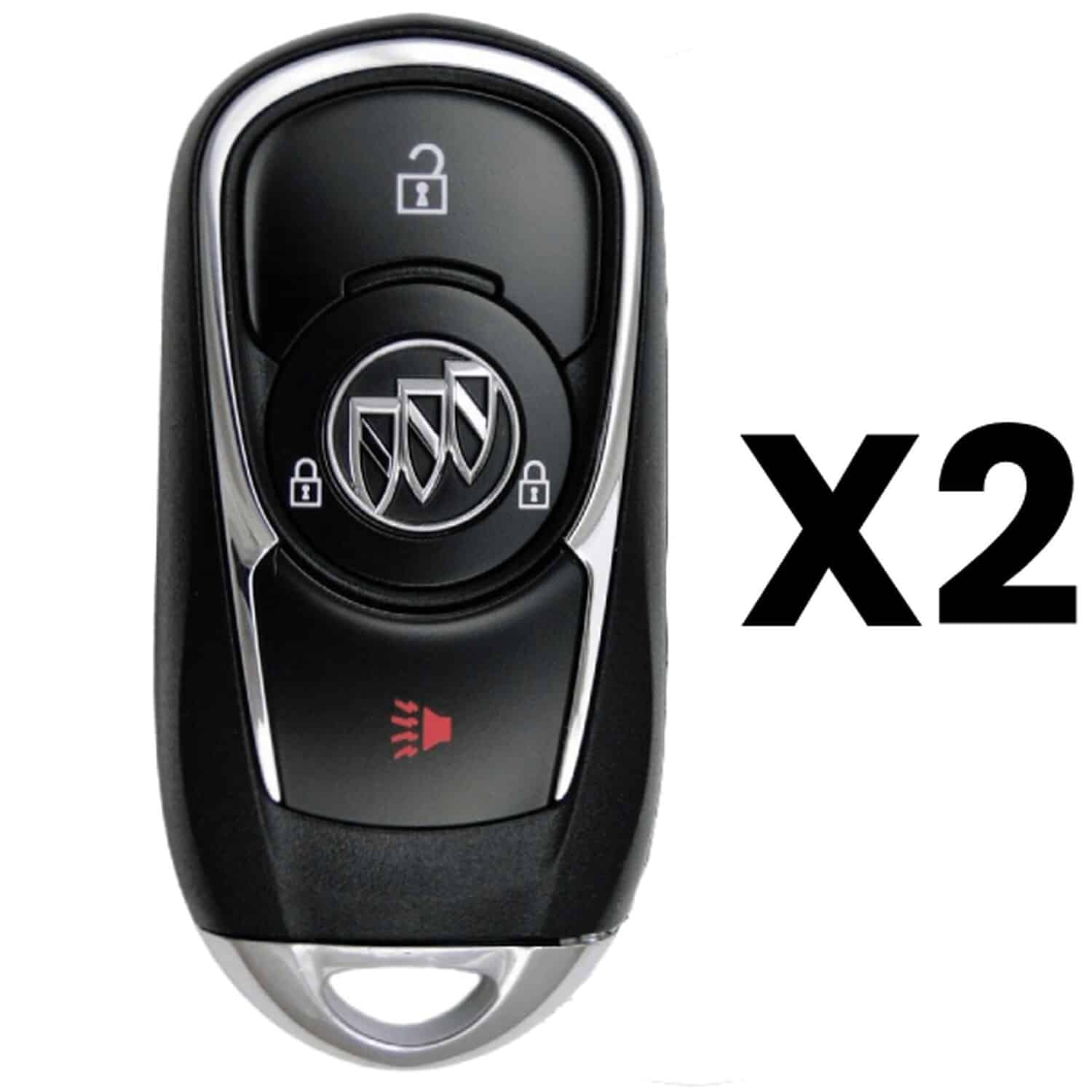 UrbanX Aftermarket Replacement 2018-2020 Buick Regal Key Fob – FCC: HYQ4EA – PN: 13506667 – 3 Button – 2-Pack UrbanX Aftermarket Replacement 2018-2020 Buick Regal Key Fob – FCC: HYQ4EA – PN: 13506667 – 3 Button – 2-Pack - Image 1