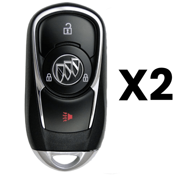 UrbanX Aftermarket Replacement 2018-2020 Buick Regal Key Fob – FCC: HYQ4EA – PN: 13506667 – 3 Button – 2-Pack UrbanX Aftermarket Replacement 2018-2020 Buick Regal Key Fob – FCC: HYQ4EA – PN: 13506667 – 3 Button – 2-Pack - Image 1