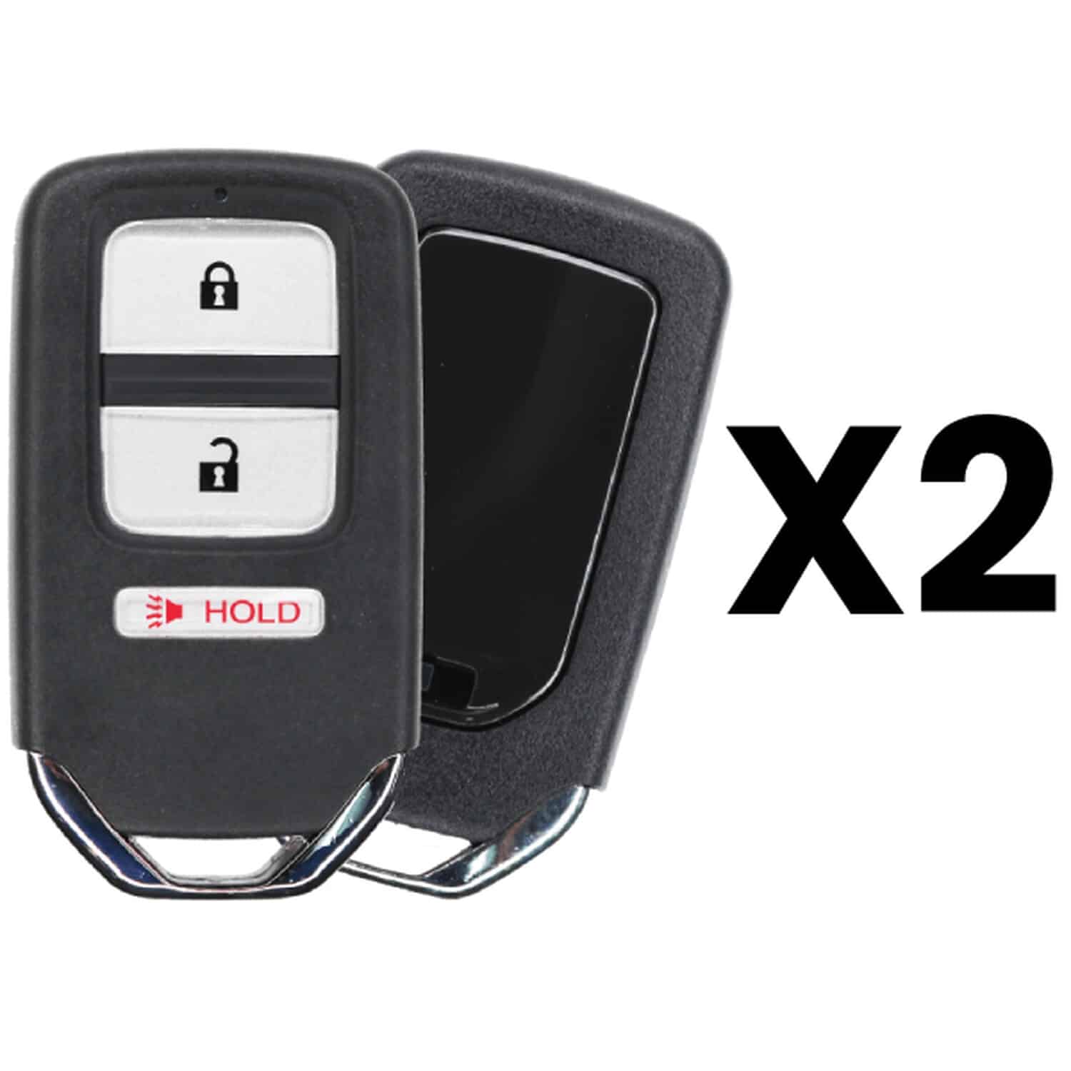 UrbanX Aftermarket Replacement 2013-2015 Honda Crosstour Key Fob – FCC: ACJ932HK1210A – PN: 72147-TP6-A51 – 4 Button – 2-Pack UrbanX Aftermarket Replacement 2013-2015 Honda Crosstour Key Fob – FCC: ACJ932HK1210A – PN: 72147-TP6-A51 – 3 Button – 2-Pack - Image 1