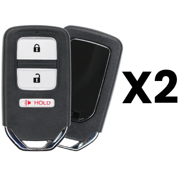 UrbanX Aftermarket Replacement 2013-2015 Honda Crosstour Key Fob – FCC: ACJ932HK1210A – PN: 72147-TP6-A51 – 4 Button – 2-Pack UrbanX Aftermarket Replacement 2013-2015 Honda Crosstour Key Fob – FCC: ACJ932HK1210A – PN: 72147-TP6-A51 – 3 Button – 2-Pack - Image 1