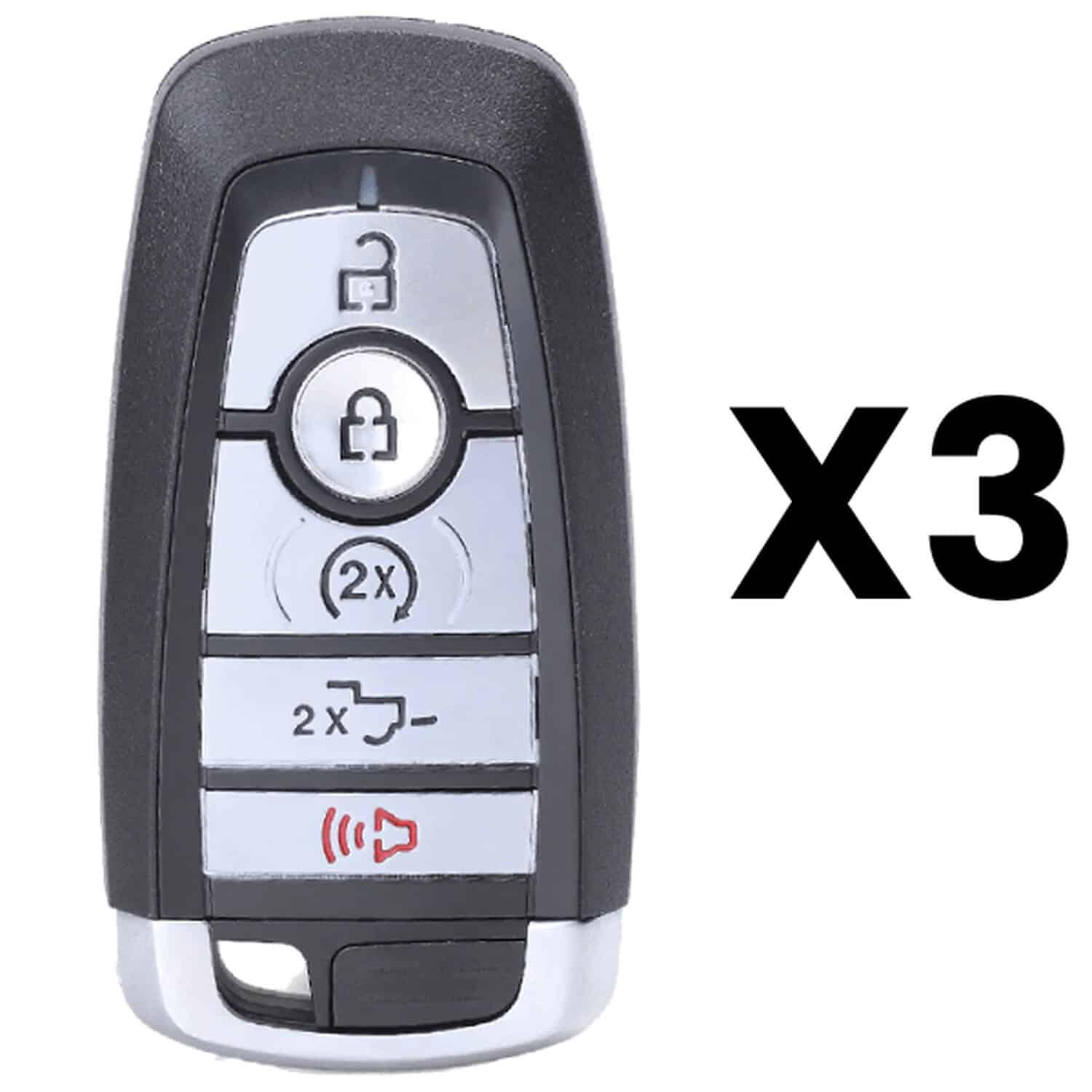 UrbanX Aftermarket Replacement Key Fob – FCC: M3N-A2C931426 – PN: 164R8166 – 5 Button – 3-Pack UrbanX Aftermarket Replacement Key Fob – FCC: M3N-A2C931426 – PN: 164R8166 – 5 Button – 3-Pack - Image 1