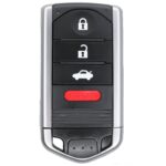 UrbanX Aftermarket Replacement 2013-2015 Acura ILX Key Fob – FCC: KR5434760 – PN: 72147TX6A01 – 4 Button