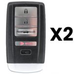 UrbanX Aftermarket Replacement 2018-2020 Acura TLX Key Fob – FCC: KR5V2X – PN: 72147TZ3A21 – 4 Button – 2-Pack