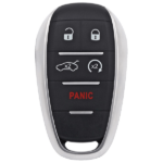 UrbanX Aftermarket Replacement Key Fob – FCC: KR5ALFA434 – PN: 6EP44LXHAA – 5 Button
