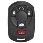 UrbanX Aftermarket Replacement 2005-2007 Cadillac STS Key Fob – FCC: M3N65981403 – PN: 15212382 – 5 Button