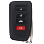 UrbanX Aftermarket Replacement Key Fob – FCC: HYQ14FBA – PN: 89904-53651 – 4 Button