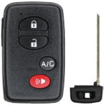 UrbanX Aftermarket Replacement 2010-2011 Toyota Prius Key Fob – FCC: HYQ14AAB – PN: 89904-47420 – 4 Button