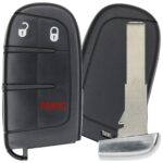 UrbanX Aftermarket Replacement 2015-2020 Fiat 500L Key Fob – FCC: M3N-40821302 – PN: 6MP33DX9AA – 4 Button