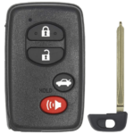 UrbanX Aftermarket Replacement Key Fob – FCC: HYQ14AAB – PN: 89904-06130 – 4 Button