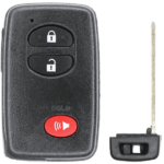UrbanX Aftermarket Replacement 2010-2012 Toyota RAV4 Key Fob – FCC: HYQ14AEM – PN: 899040R060 – 3 Button
