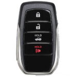 UrbanX Aftermarket Replacement 2016-2020 Toyota Mirai Key Fob – FCC: HYQ14FBA – PN: 89904-62020 – 4 Button