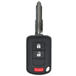 UrbanX Aftermarket Replacement 2016-2025 Mitsubishi Outlander Sport Key Fob – FCC: OUCJ166N – PN: 6370B944 – 3 Button