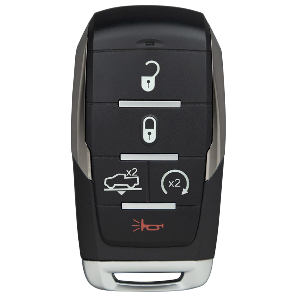 UrbanX Aftermarket Replacement 2019-2024 Ram 1500 Key Fob – FCC: OHT4882056 – PN: 68584154 – 5 Button UrbanX Aftermarket Replacement 2019-2024 Ram 1500 Key Fob – FCC: OHT4882056 – PN: 68584154 – 5 Button - Image 1